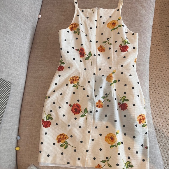 Vintage Algo Floral and Polka dot Summer dress - Picture 11 of 11